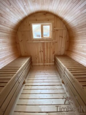 Sauna Extérieur Tonneau Rond (1)