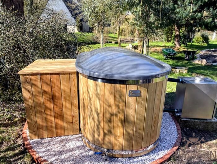 Bain nordique TimberIN — projet de Luna à Catenay, France