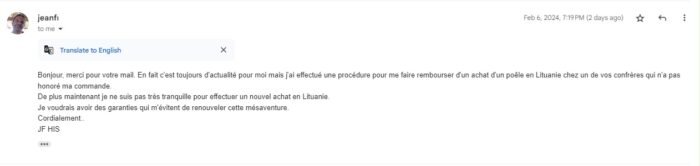 Avis Clients
