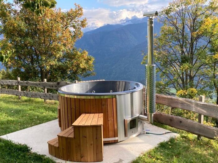 Bain nordique MAIN 18 Spa en dur extérieur haut de gamme – spa robuste pour jardin et terrasse