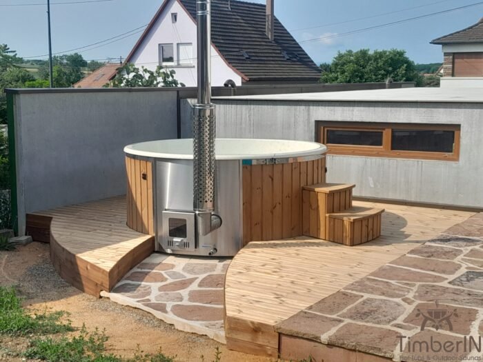 Bain nordique TimberIN — projet de Vincent à Hochfelden, France