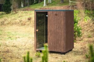 TimberIN Nordic Cube S sauna de jardin